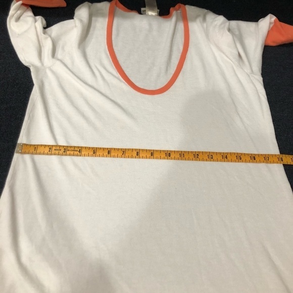 Tommy Bahama White & Orange Long Sleeve Mini Dress Size Large - Picture 7 of 10